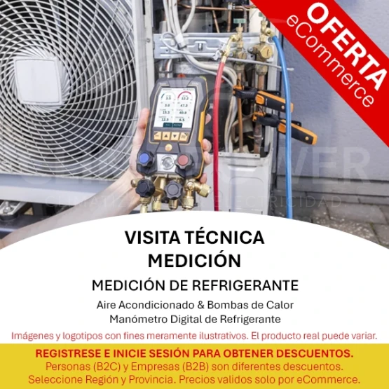 Visita Técnica Medición Refrigerante Aire Acondicionado