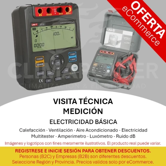 Visita Técnica Medición Aislamiento Eléctrico