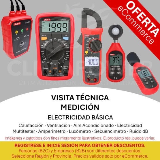 Visita Técnica Medición Electricidad Básica